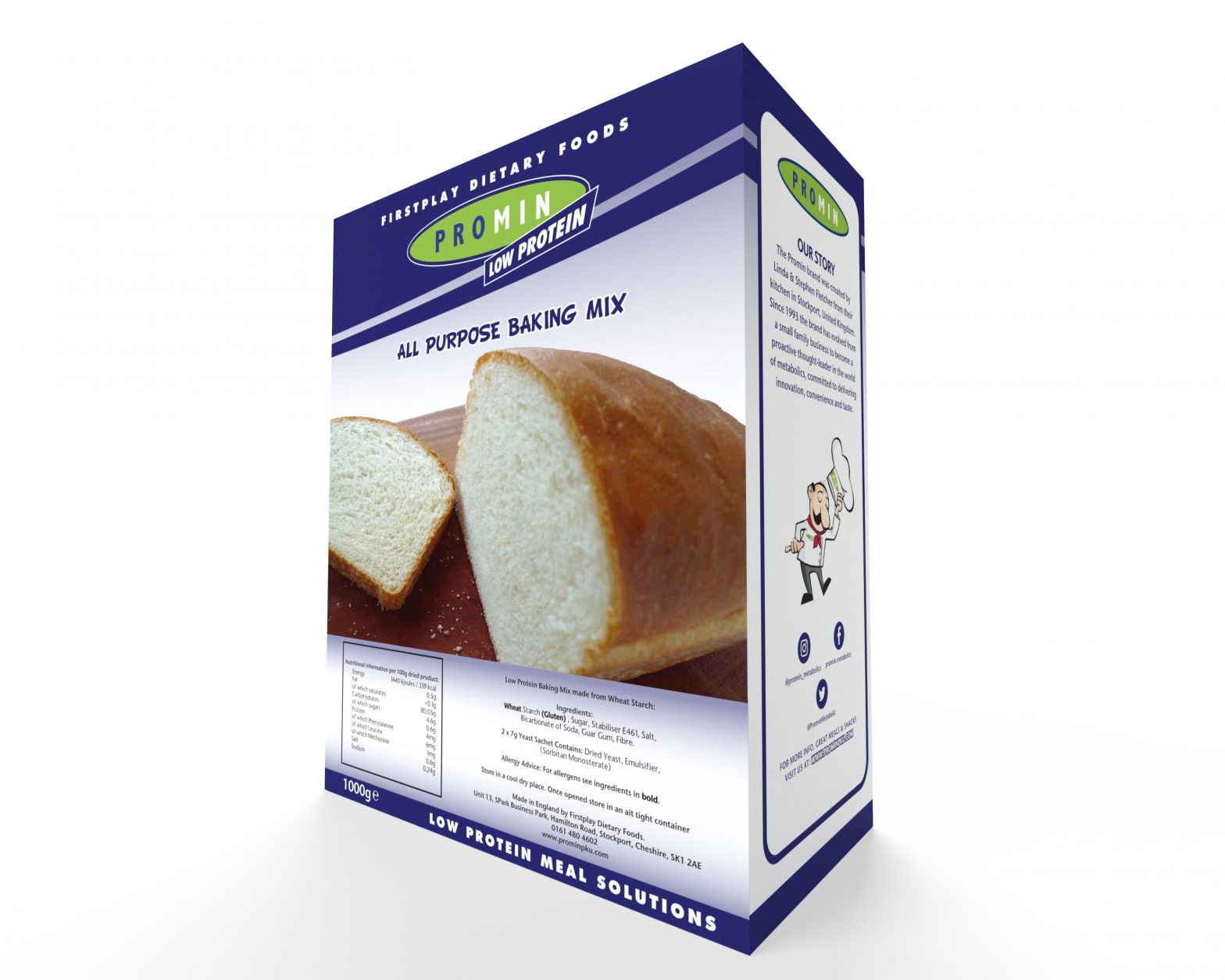 Promin Low Protein All Purpose Baking Mix