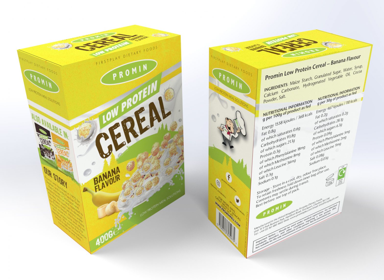Promin Low Protein Cereal Banana