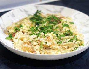 Low Protein Chicken and Mushroom Risotto Recipe