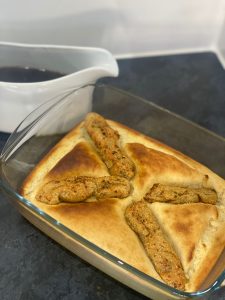 Low Protein Toad in the Hole