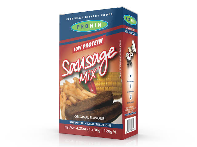Low Protein Sausage Mix for the Low Protein Toad In The Hole