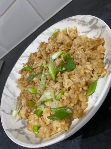 Low Protein Egg Fried Rice